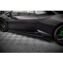 Seitenschweller Ansatz für Lamborghini Huracan EVO schwarz matt