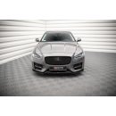 Front Ansatz V.1 für Jaguar XF R-Sport Mk2 schwarz matt