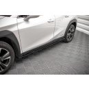 Seitenschweller Ansatz für Lexus UX Mk1 schwarz matt