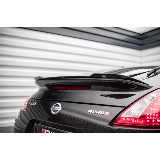 Spoiler CAP für Nissan 370Z Nismo Facelift schwarz Hochglanz