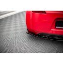 Heck Ansatz Flaps Diffusor V.2 für Nissan 370Z  Carbon Look