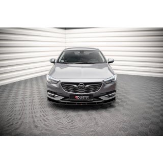 Front Ansatz V.1 für Opel Insignia Mk2 schwarz matt