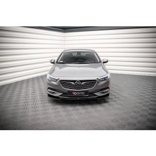 Front Ansatz V.3 für Opel Insignia Mk2 schwarz Hochglanz