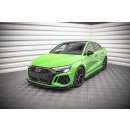 Front Ansatz V.2 für Audi RS3 8Y schwarz Hochglanz