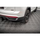 Heck Ansatz Flaps Diffusor für Volkswagen Atlas Cross schwarz Hochglanz