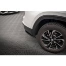 Heck Ansatz Flaps Diffusor für Volkswagen Atlas Cross schwarz Hochglanz