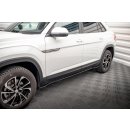 Seitenschweller Ansatz für Volkswagen Atlas Cross Sport schwarz matt