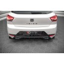 Heck Ansatz Flaps Diffusor für Seat Ibiza FR Mk5 Carbon Look