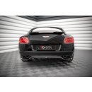 Mittlerer Diffusor Heck Ansatz DTM Look für Bentley Continental GT V8 S Mk2 schwarz matt