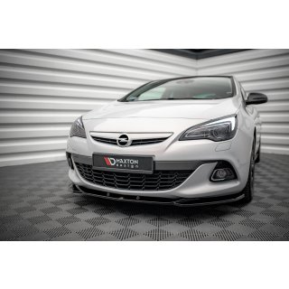 Front Ansatz V.1 für Opel Astra GTC OPC-Line J Carbon Look