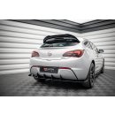 Hintere Seiten Flaps für Opel Astra GTC OPC-Line J schwarz Hochglanz