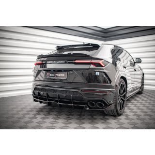 Niedriger Spoiler CAP für Lamborghini Urus Mk1 schwarz Hochglanz