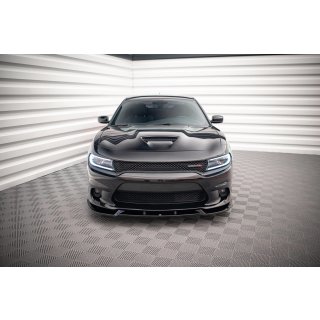 Front Ansatz V.2 für Dodge Charger SRT Mk7 Facelift schwarz matt