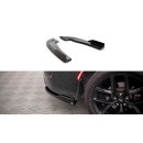 Heck Ansatz Flaps Diffusor für Dodge Charger SRT Mk7 Facelift schwarz Hochglanz