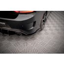 Heck Ansatz Flaps Diffusor für Dodge Charger SRT Mk7 Facelift schwarz Hochglanz