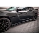 Seitenschweller Ansatz für Dodge Charger SRT Mk7 Facelift schwarz matt