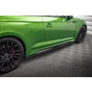 Street Pro Seitenschweller Ansatz für Audi RS5 Coupe F5 Facelift