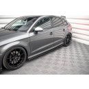 Street Pro Seitenschweller Ansatz für Audi S3 Sportback 8V Facelift