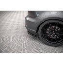 Heck Ansatz Flaps Diffusor für Audi S3 Sportback 8V Facelift Carbon Look