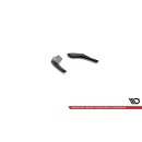 Heck Ansatz Flaps Diffusor für Audi S3 Sportback 8V Facelift Carbon Look