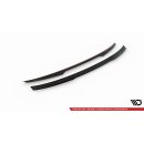 Spoiler CAP für Audi A4 Limousine B9 Facelift schwarz Hochglanz