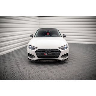 Front Ansatz V.2 für Audi A4 B9 Facelift Carbon Look