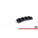 Diffusor Heck Ansatz für Audi A4 B9 Facelift Carbon Look