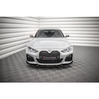 Front Ansatz V.2 für BMW 4er Gran Coupe M-Paket G26 Carbon Look