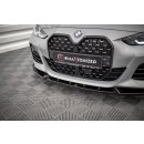 Front Ansatz V.2 für BMW 4er Gran Coupe M-Paket G26 Carbon Look