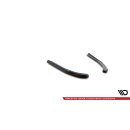 Heck Ansatz Flaps Diffusor V.1 für BMW 4er Gran Coupe M-Paket G26 Carbon Look