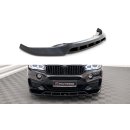 Front Ansatz V.2 für BMW X6 M-Paket F16 schwarz matt