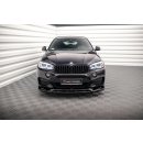 Front Ansatz V.3 für BMW X6 M-Paket F16 schwarz matt