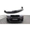 Front Ansatz V.3 für BMW X6 M-Paket F16 schwarz matt