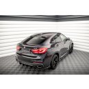 Heckscheiben Spoiler für BMW X6 M-Paket F16 schwarz matt