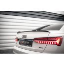 Spoiler CAP für Audi A6 Limousine C8 Carbon Look