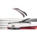 Spoiler CAP für Audi A6 Limousine C8 Carbon Look