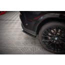 Mittlerer Diffusor Heck Ansatz DTM Look für V.2 BMW X6 M-Paket G06 schwarz matt