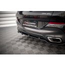 Mittlerer Diffusor Heck Ansatz DTM Look für V.2 BMW X6 M-Paket G06 Carbon Look