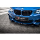 Front Ansatz V.1 für BMW 2 M-Paket F22 schwarz Hochglanz