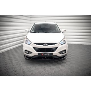 Front Ansatz für Hyundai ix35 Mk1 schwarz matt