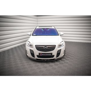 Front Ansatz V.1 für Opel Insignia OPC Mk1 schwarz Hochglanz