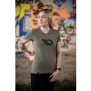 Womens Khaki T-shirt