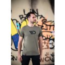 Mens Khaki T-shirt