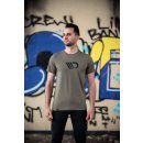 Mens Khaki T-shirt