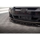 Front Ansatz V.2 für Audi e-Tron GT / RS GT Mk1 schwarz matt