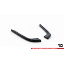 Heck Ansatz Flaps Diffusor für BMW 3er GT F34 schwarz matt