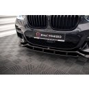 Front Ansatz für BMW X3 M40d G01 schwarz matt