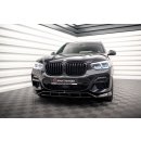 Front Ansatz für BMW X3 M40d G01 schwarz matt