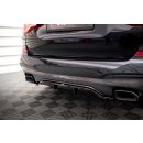 Mittlerer Diffusor Heck Ansatz DTM Look für BMW X3 M40d G01 schwarz matt