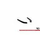 Heck Ansatz Flaps Diffusor für BMW X3 M40d G01 Carbon Look